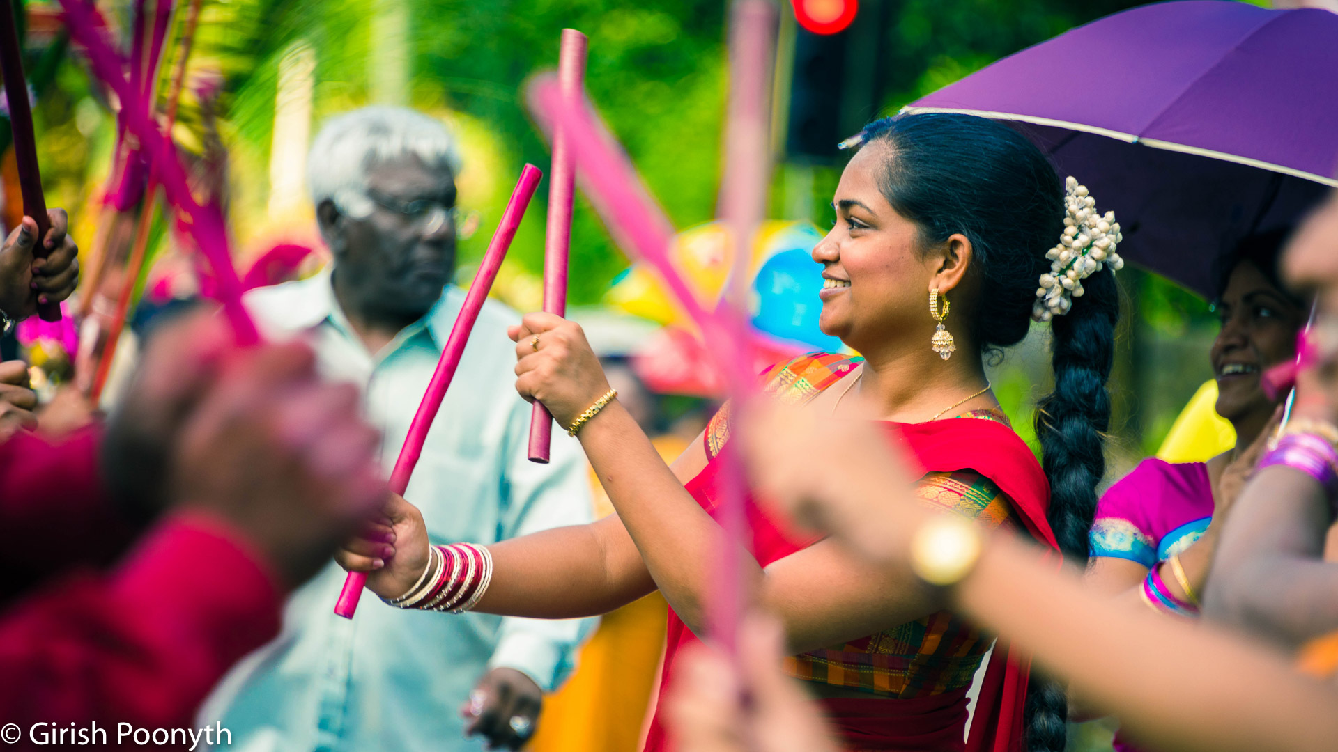 Religös ritual på Mauritius